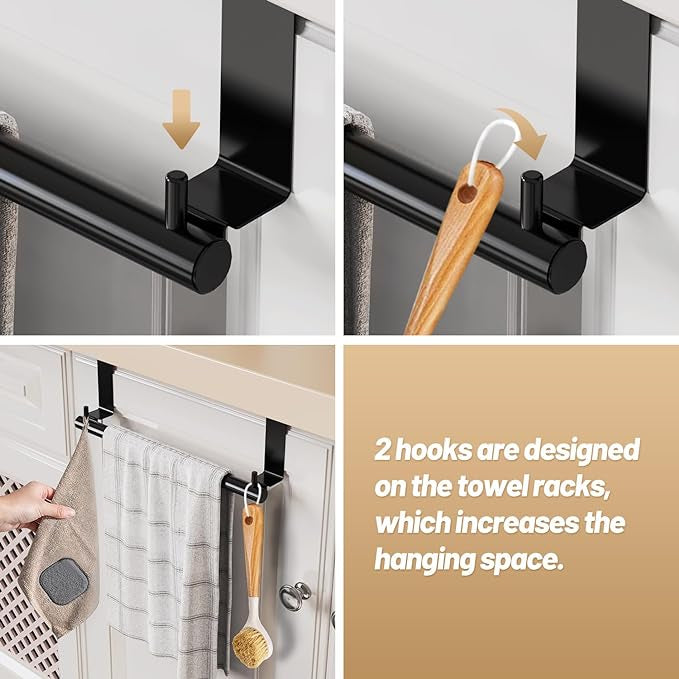 Kitchen Towel Hanger by Metallics Home
