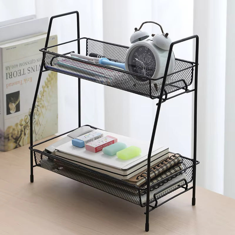 Multi-Purpose Foldable 2 Layer Rack by Metallics Home