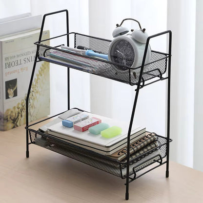 Multi-Purpose Foldable 2 Layer Rack by Metallics Home