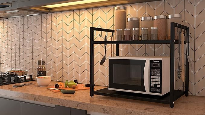 The Forno Prato 2 Tier Multipurpose Rack by Metallics Home