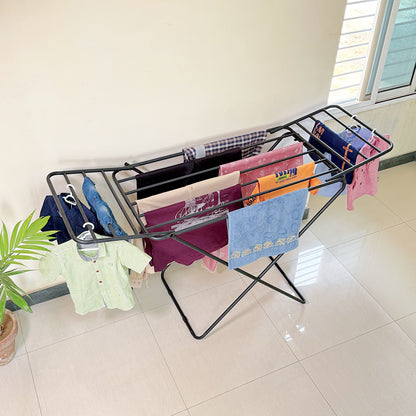Premium Metal Folding Cloth Dryer Stand by Metallics Home