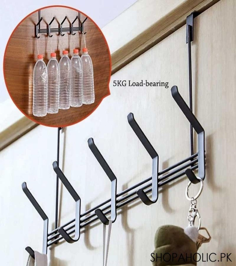 Over the Door 10 Hooks Hanger by Metallics Home