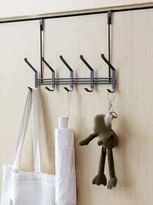 Over the Door 10 Hooks Hanger by Metallics Home