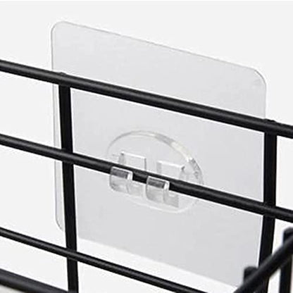 Wall-Mounted Adhesive Shelf by Metallics Home