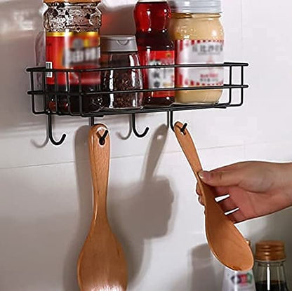 Wall-Mounted Adhesive Shelf by Metallics Home