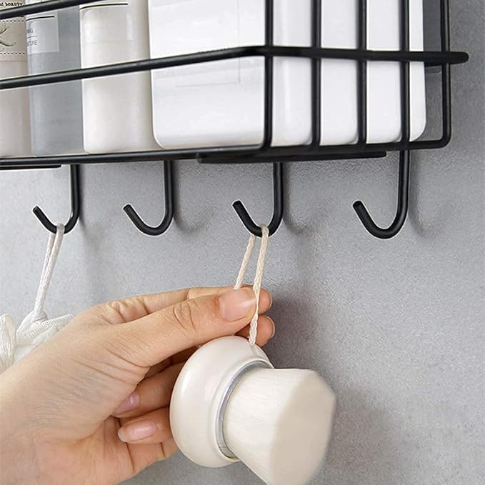Wall-Mounted Adhesive Shelf by Metallics Home
