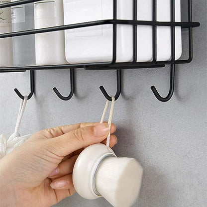 Wall-Mounted Adhesive Shelf by Metallics Home